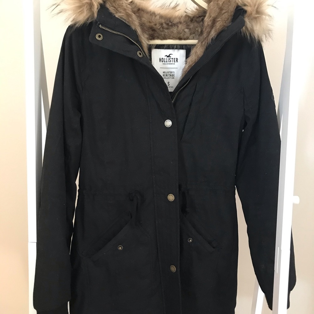 Hollister Small Black Coat